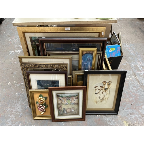 977A - A collection of framed pictures and prints