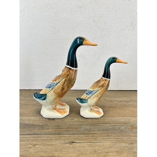 308 - Two Beswick mallard duck figurines, no. 756-1 and no. 756-2