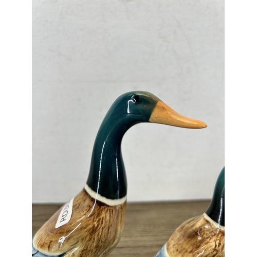 308 - Two Beswick mallard duck figurines, no. 756-1 and no. 756-2