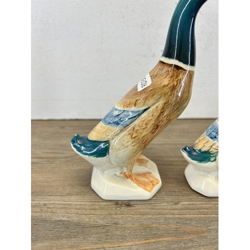 308 - Two Beswick mallard duck figurines, no. 756-1 and no. 756-2