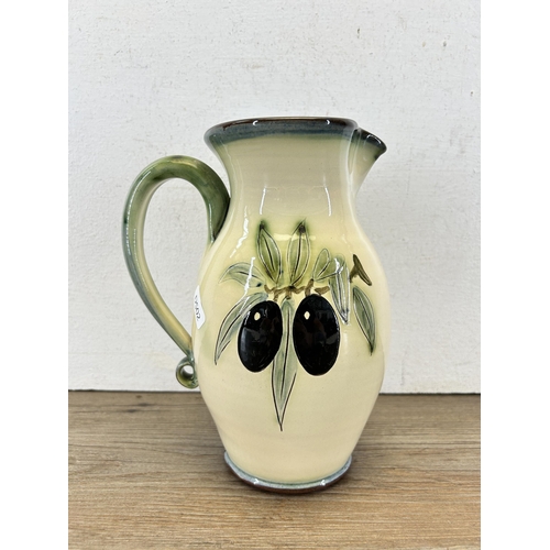 320 - A Lucienne de Mauny model 3A jug - approx. 21.5cm high