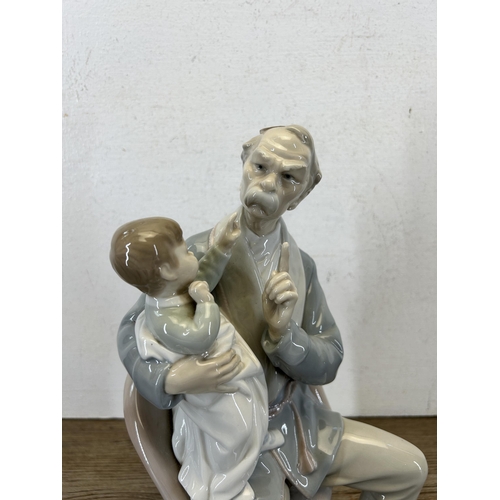 340 - A Lladro 'Grandfather' figurine - model no. 4654