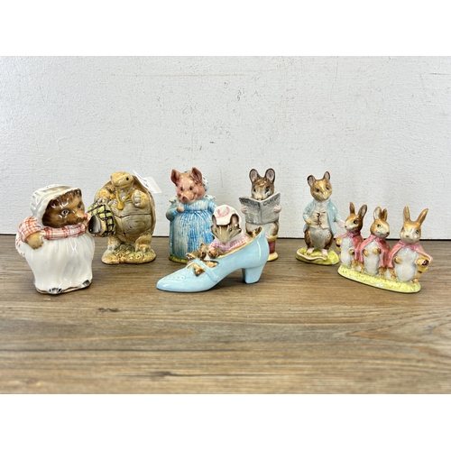 354 - Seven Beswick Beatrix Potter figurines