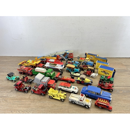 522 - A collection of vintage diecast model vehicles