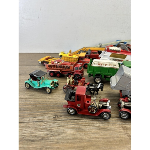 522 - A collection of vintage diecast model vehicles