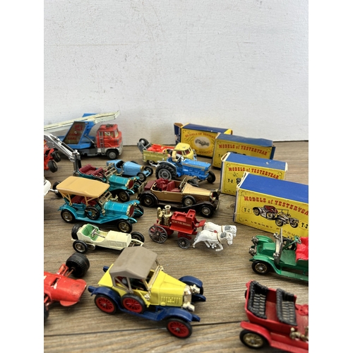 522 - A collection of vintage diecast model vehicles