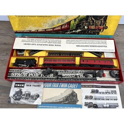 526A - A boxed mid 20th century Trix twin cadet electric railway set