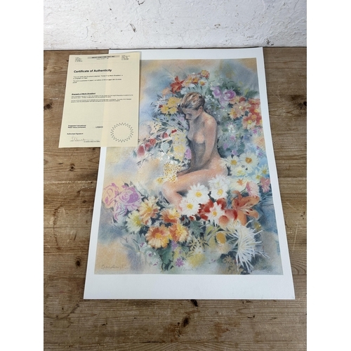 259 - A Martin Broadbent 'Floreal II' pencil signed limited edition no. 268 of 450 lithograph on paper wit... 