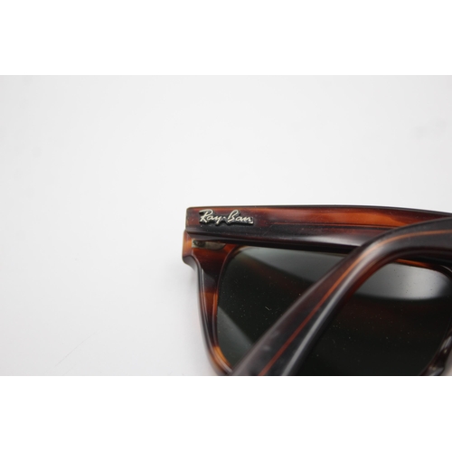 562 - A pair of vintage Bausch & Lomb Ray-Ban Wayfarer II tortoiseshell effect sunglasses