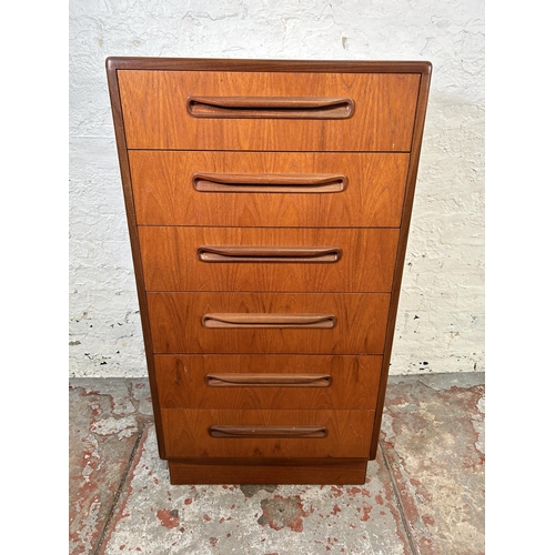 231 - A G Plan Fresco teak chest of six drawers