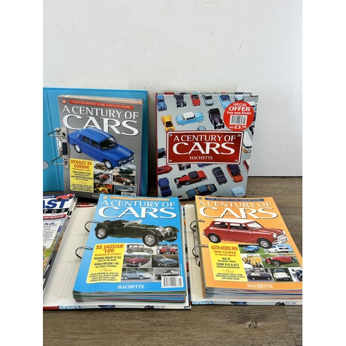 524 - A large collection of Diecast Collector and A Century of Cars magazines