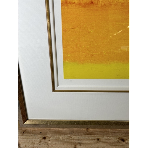 304 - A framed Govinder Nazran El Sol pencil signed limited edition no. 19 of 195 print with certificate o... 