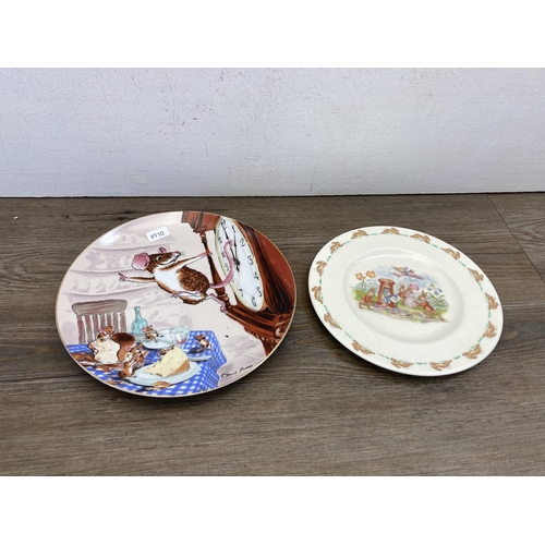 416 - A collection of Royal Doulton collector's plates to include seven Brambly Hedge etc.