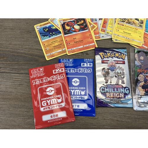 529 - A collection of Pokémon trading cards