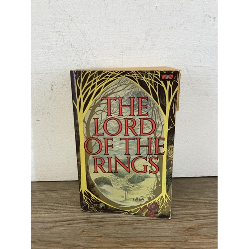 582 - Two The Lord of the Rings paperback books, one dated 1969 and one dated 1978