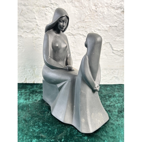 345 - A Royal Doulton Mother and Daughter figurine - HN 2843