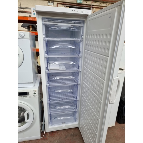 836 - A Zanussi upright freezer - approx. 174cm high