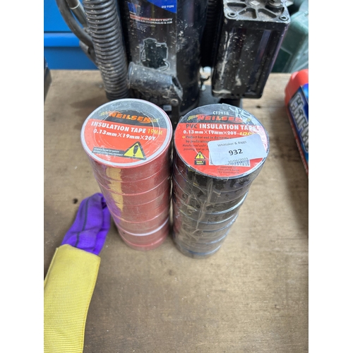 932 - Two as new rolls of Nielsen PVC insulation tape