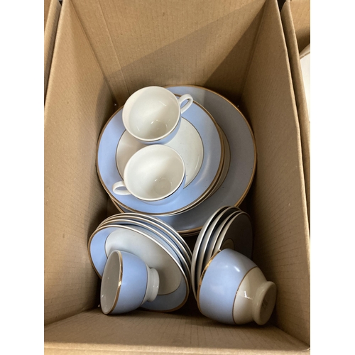 1052A - Three ceramic part dinner/tea sets, one Royal Doulton Signature Platinum, one Royal Doulton 2004 and... 