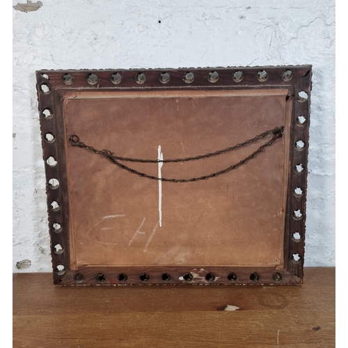 217 - A 19th century framed crystoleum  - approx. 37cm high x 44cm wide