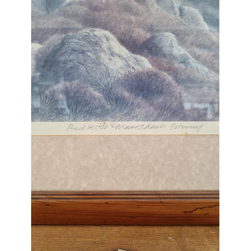 248 - A framed P. Snow pencil signed limited edition no. 321 of 600 print titled 