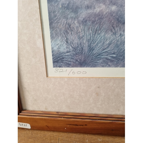 248 - A framed P. Snow pencil signed limited edition no. 321 of 600 print titled 