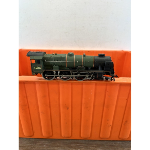 396 - A collection of mainly Tri-ang model railway accessories to include Princess Elizabeth locomotive, H... 