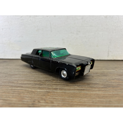 397 - Five vintage die-cast model vehicles, Corgi the Green Hornet's Black Beauty, Corgi Chitty Chitty Ban... 