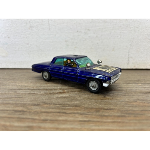 397 - Five vintage die-cast model vehicles, Corgi the Green Hornet's Black Beauty, Corgi Chitty Chitty Ban... 