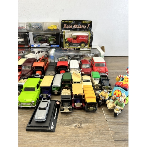 417 - A large collection of boxed and unboxed die-cast model vehicles to include Corgi Drive Time Vanguard... 