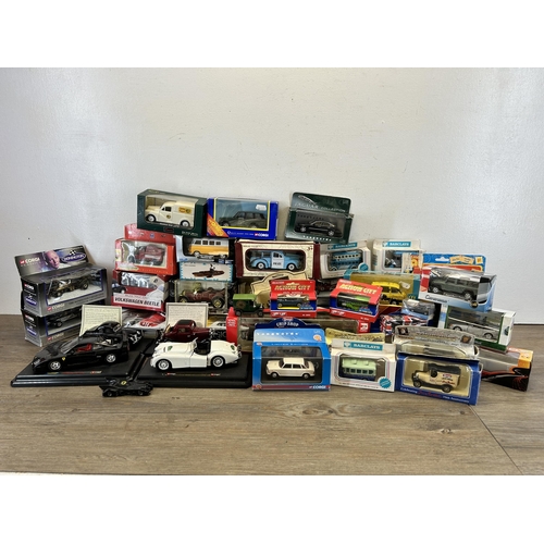 419 - A large collection of mainly boxed die-cast model vehicles to include Corgi Classic vehicles, Gate L... 