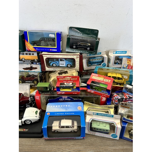 419 - A large collection of mainly boxed die-cast model vehicles to include Corgi Classic vehicles, Gate L... 