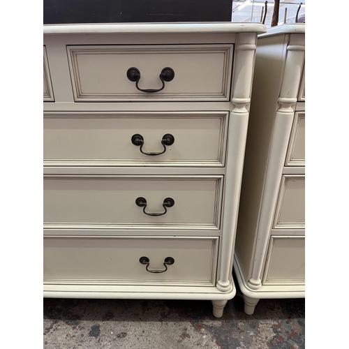 26 - A Laura Ashley Clifton chest of two short over three long drawers