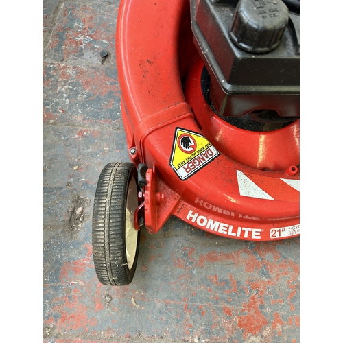 Homelite self propelled lawn mower sale