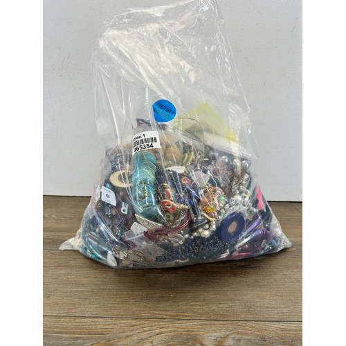 456 - Approx. 10kg of assorted costume jewellery