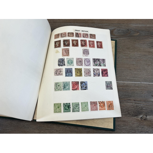 2280 - A large collection of 19th century and later worldwide stamps to include British Empire, France, Gre... 