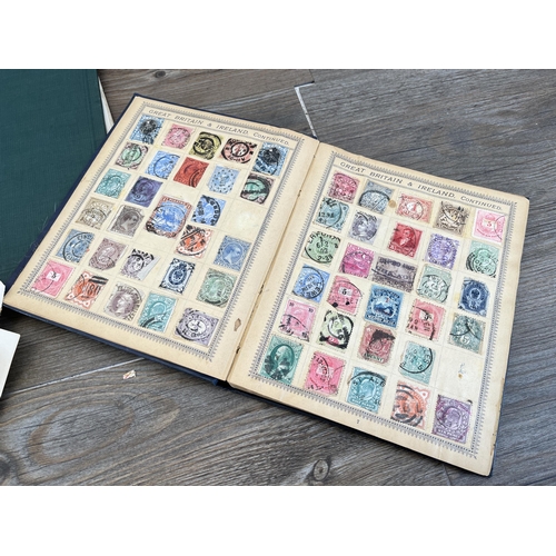 2280 - A large collection of 19th century and later worldwide stamps to include British Empire, France, Gre... 