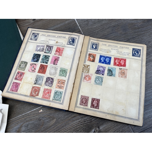 2280 - A large collection of 19th century and later worldwide stamps to include British Empire, France, Gre... 