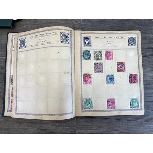 2280 - A large collection of 19th century and later worldwide stamps to include British Empire, France, Gre... 