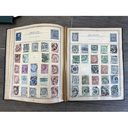 2280 - A large collection of 19th century and later worldwide stamps to include British Empire, France, Gre... 