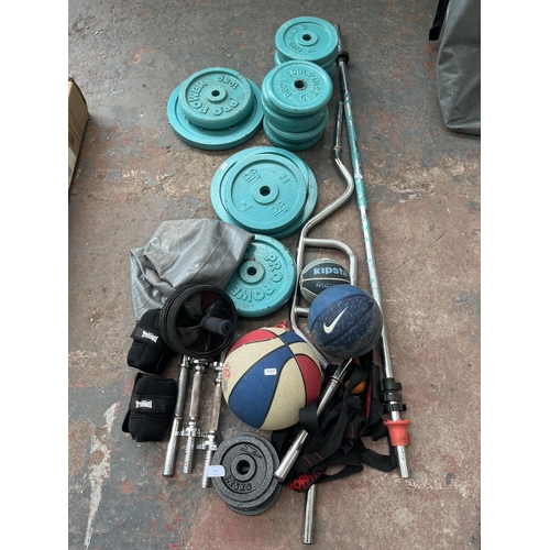 Olx cheap gym plates