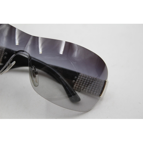 2389 - A pair of Bvlgari oversized frameless sunglasses with original case