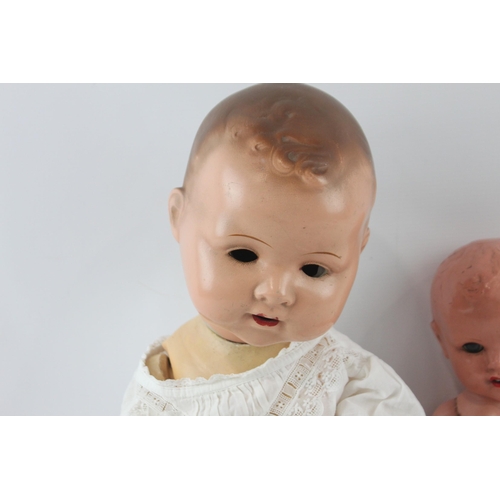 370 - Two vintage baby dolls