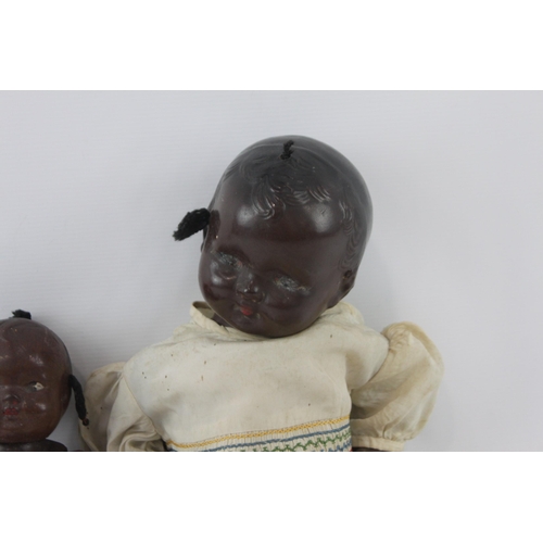 373 - Two vintage baby dolls