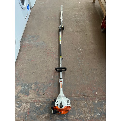 806B - A Stihl KM56RC petrol long reach hedge trimmer