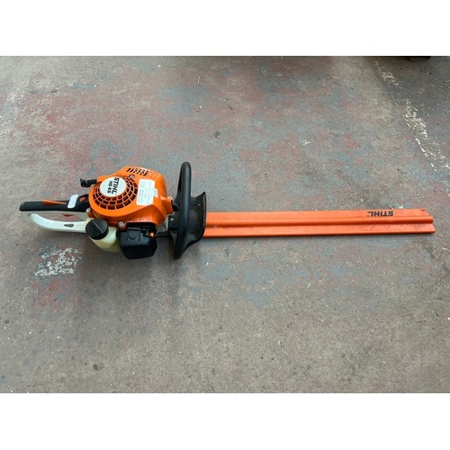 806A - A Stihl HS45 petrol hedge cutter