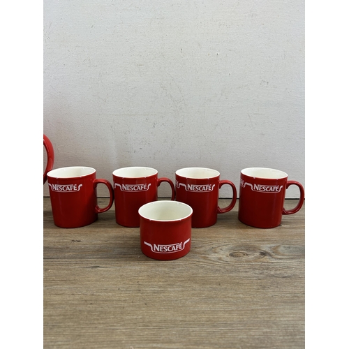 280 - A Kilncraft Nescafé six piece coffee set