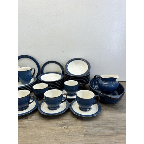 282 - Approx. 41 pieces of Denby Imperial Blue dinnerware