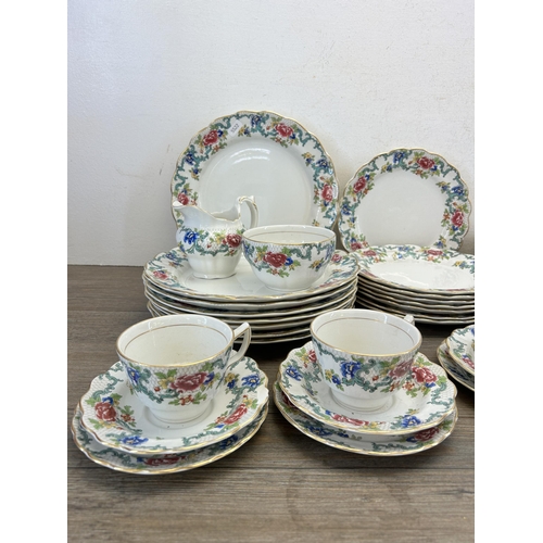 293 - A collection of Booths Floradora A8042 dinnerware