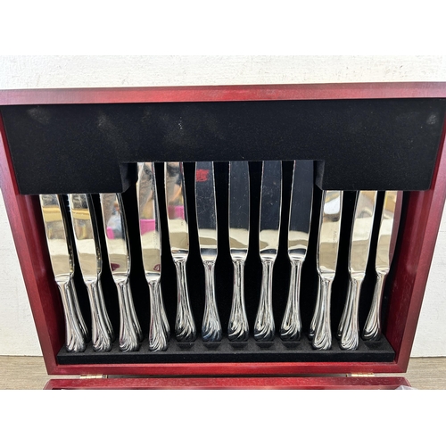 331 - An Arthur Price fifty three piece canteen of cutlery